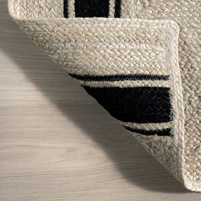 Lauren Liess x Rugs USA Hedgerow Striped Jute Area Rug Wayfair